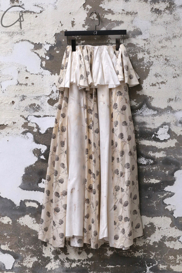 Mutedance 25 Spring/Summer Ruffled Floral Skirt MD-MD25SS110-HOARY MD25SS108